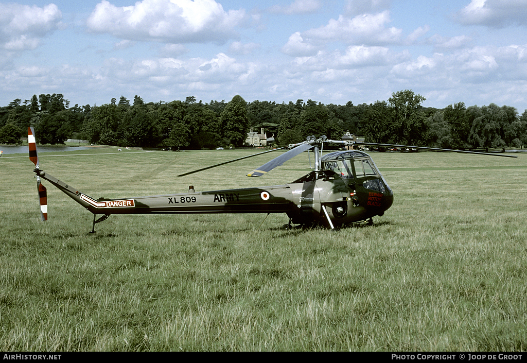 Aircraft Photo of G-BLIX / XL809 | Saunders-Roe Skeeter AOP12 | UK - Army | AirHistory.net #58799