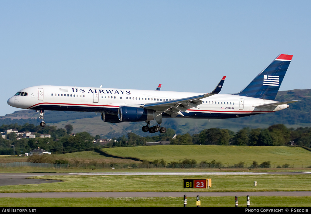 Aircraft Photo of N938UW | Boeing 757-2B7 | US Airways | AirHistory.net #58806