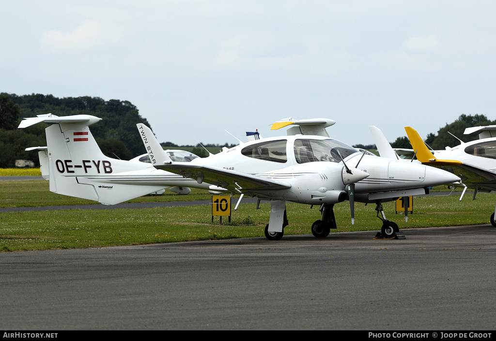 Aircraft Photo of OE-FYB | Diamond DA42 Twin Star | AirHistory.net #58809