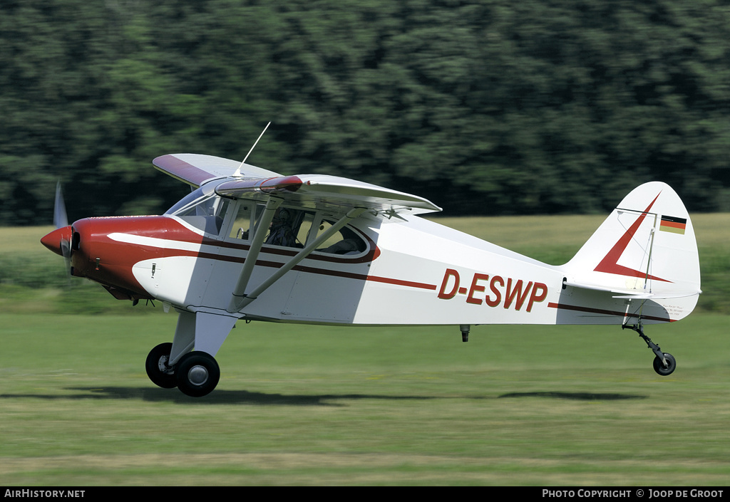 Aircraft Photo of D-ESWP | Piper PA-20-135 Pacer | AirHistory.net #58810
