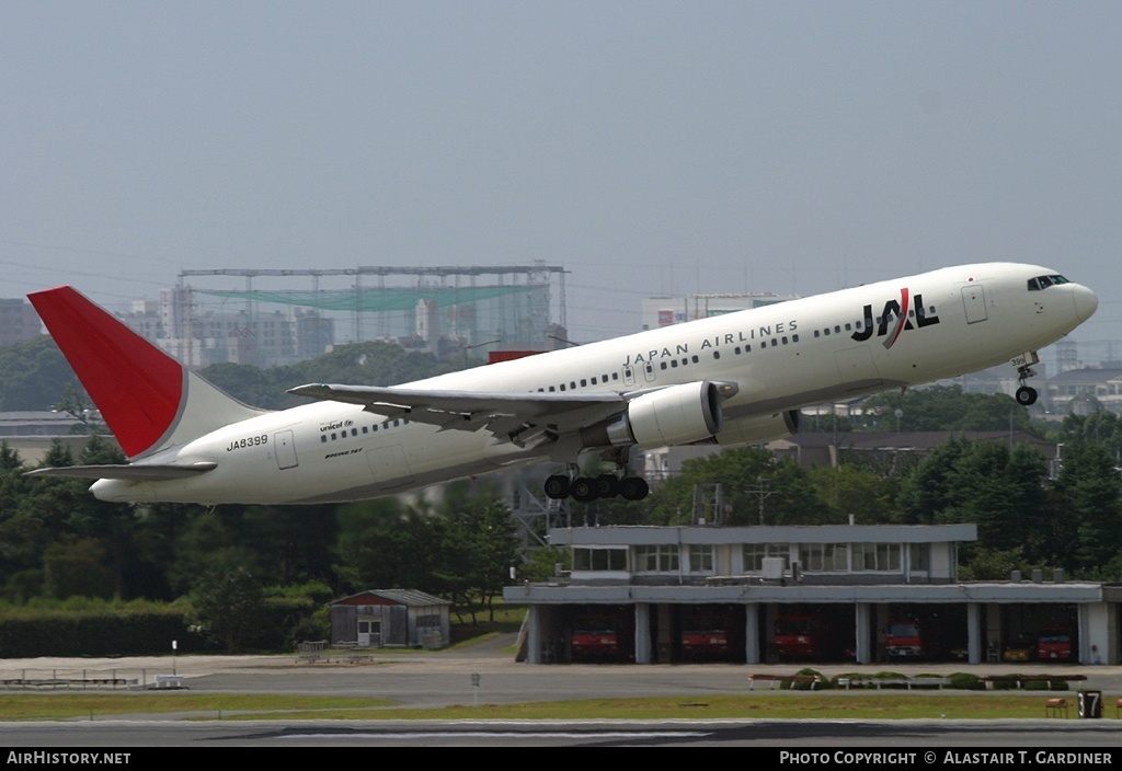 Aircraft Photo of JA8399 | Boeing 767-346 | Japan Airlines - JAL | AirHistory.net #58812