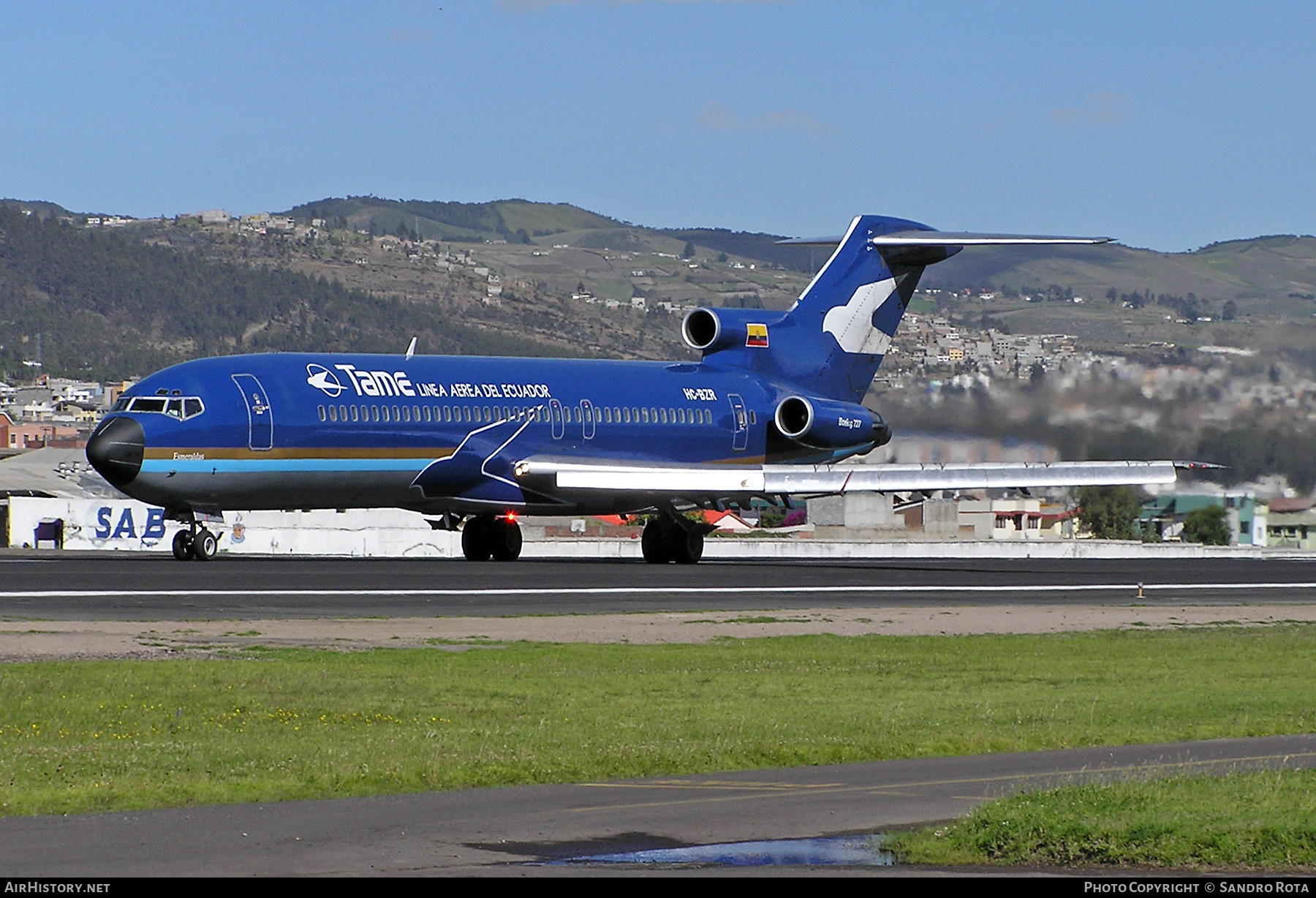 Aircraft Photo of HC-BZR / FAE-618 | Boeing 727-230/Adv | TAME Línea Aérea del Ecuador | AirHistory.net #58813