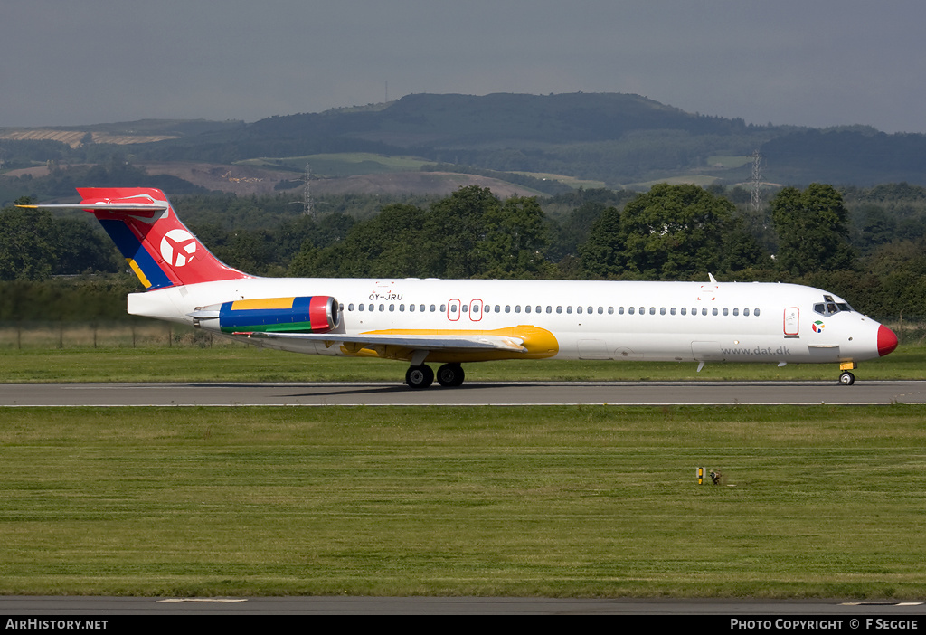 Aircraft Photo of OY-JRU | McDonnell Douglas MD-87 (DC-9-87) | Danish Air Transport - DAT | AirHistory.net #58821