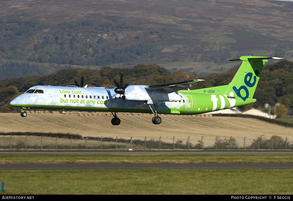 Aircraft Photo of G-JEDP | Bombardier DHC-8-402 Dash 8 | Flybe | AirHistory.net #58835