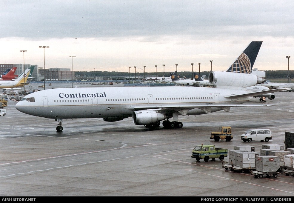 Aircraft Photo of N87070 | McDonnell Douglas DC-10-30/ER | Continental Airlines | AirHistory.net #58838