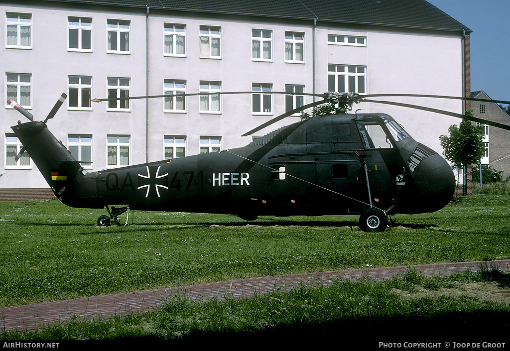 Aircraft Photo of QA-471 | Sikorsky H-34A Choctaw | Germany - Army | AirHistory.net #58847