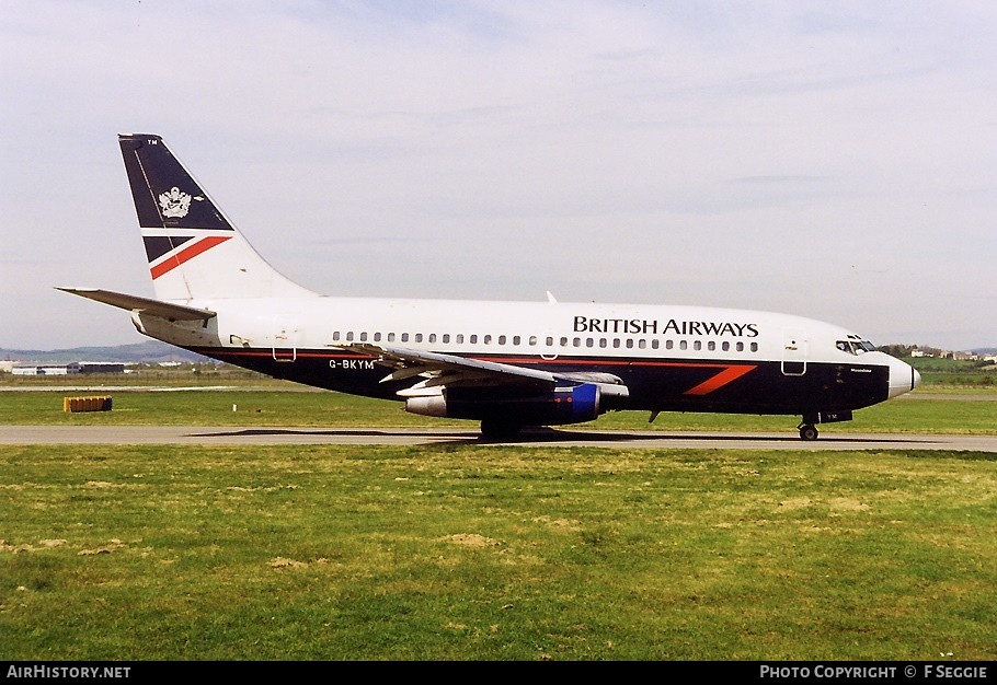 Aircraft Photo of G-BKYM | Boeing 737-236/Adv | British Airways | AirHistory.net #58849