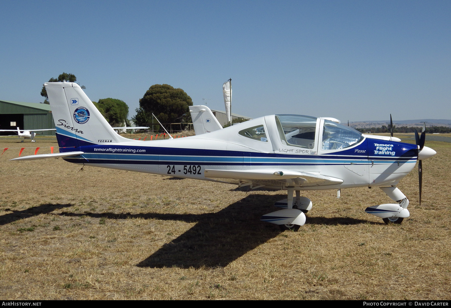 Aircraft Photo of 24-5492 | Tecnam P-2002 Sierra | Temora Flight Training | AirHistory.net #58855