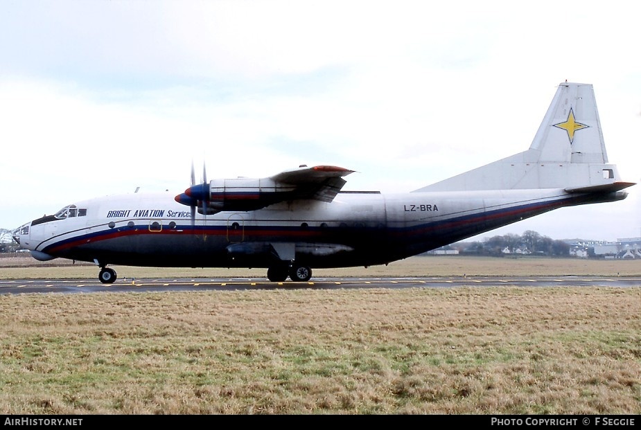 Aircraft Photo of LZ-BRA | Antonov An-12BP | Bright Aviation Services | AirHistory.net #58856