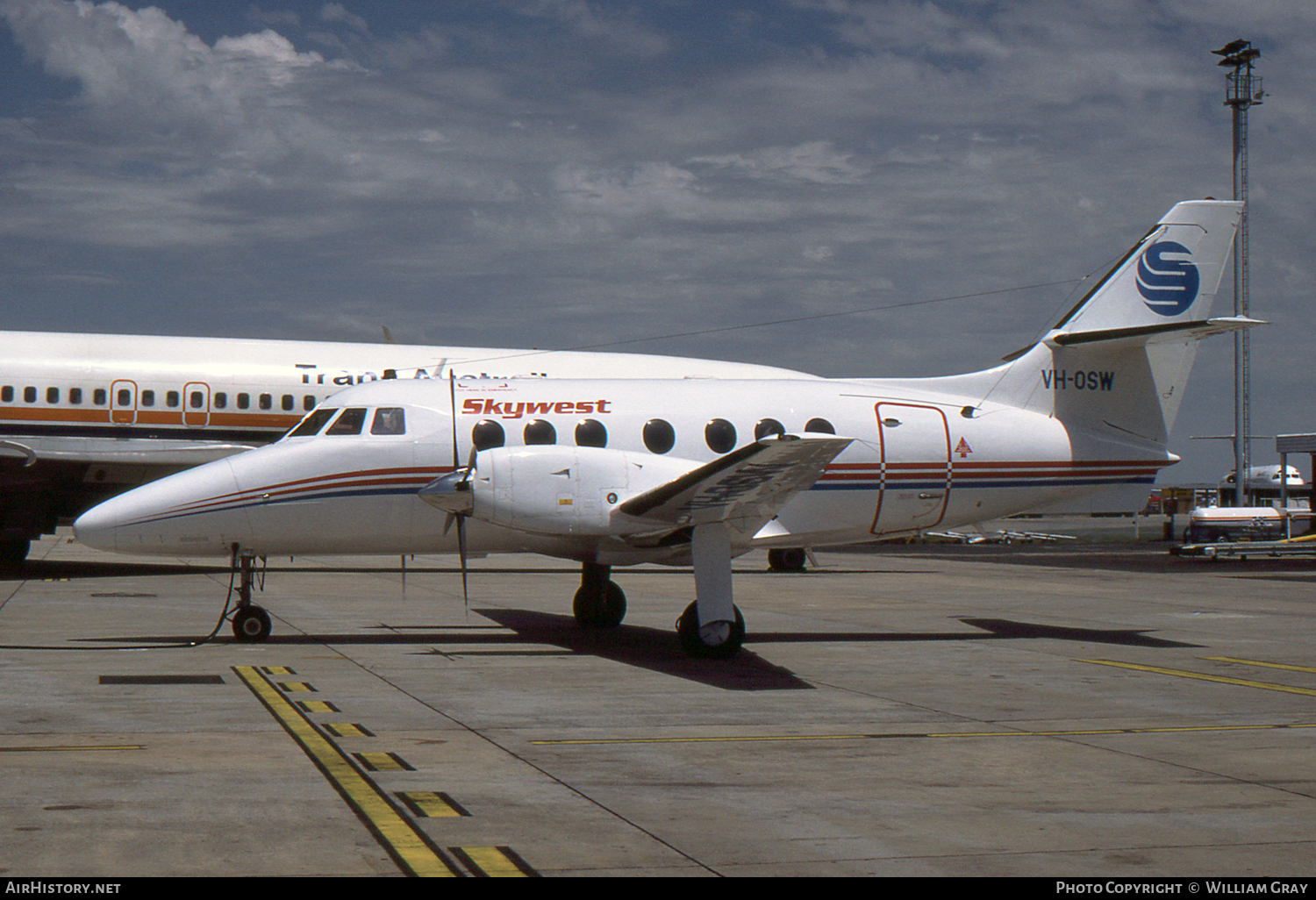 Aircraft Photo of VH-OSW | British Aerospace BAe-3107 Jetstream 31 | Skywest Airlines | AirHistory.net #58862