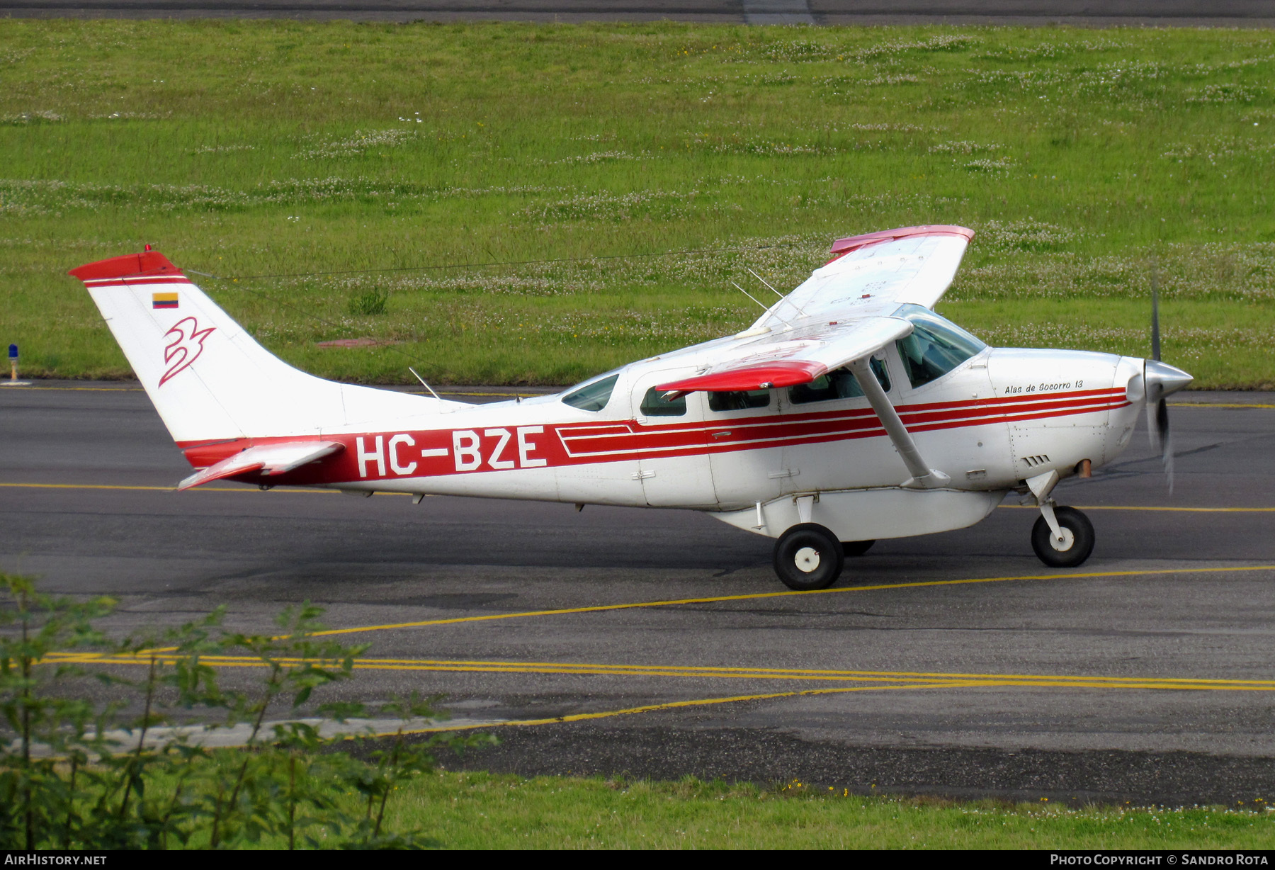 Aircraft Photo of HC-BZE | Cessna TU206G Turbo Stationair 6 | Alas de Socorro | AirHistory.net #58869