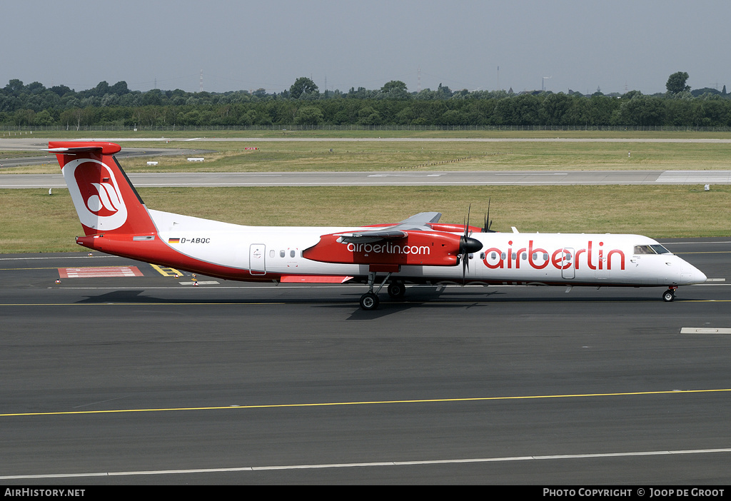 Aircraft Photo of D-ABQC | Bombardier DHC-8-402 Dash 8 | Air Berlin | AirHistory.net #58871