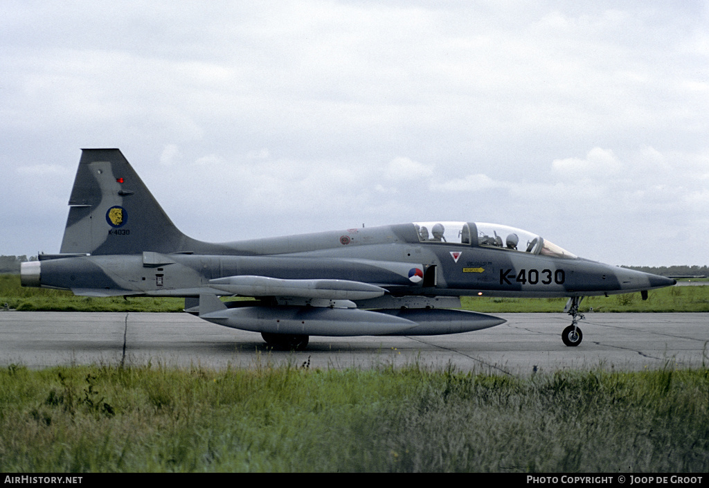 Aircraft Photo of K-4030 | Canadair NF-5B | Netherlands - Air Force | AirHistory.net #58883