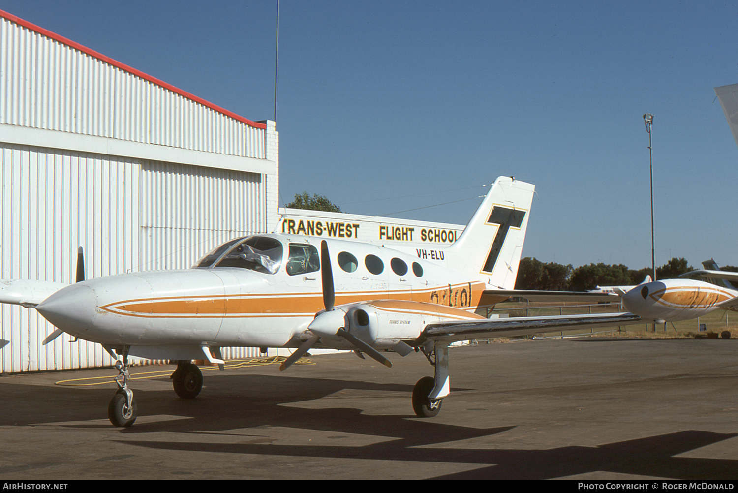 Aircraft Photo of VH-ELU | Cessna 402A | Trans West Airlines | AirHistory.net #58887