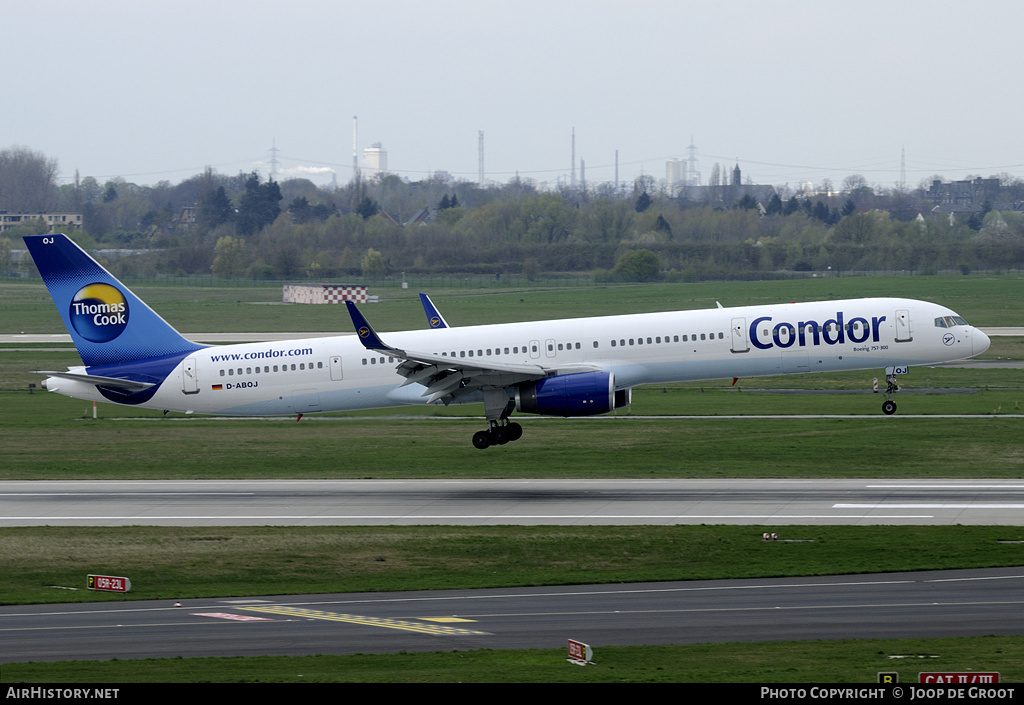 Aircraft Photo of D-ABOJ | Boeing 757-330 | Condor Flugdienst | AirHistory.net #58888