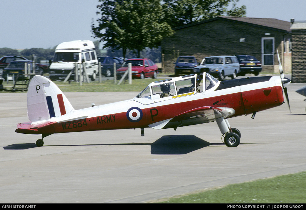 Aircraft Photo of WZ884 | De Havilland DHC-1 Chipmunk T10 | UK - Army | AirHistory.net #58889