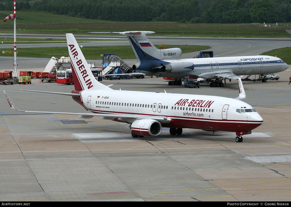Aircraft Photo of D-ABAR | Boeing 737-86J | Air Berlin | AirHistory.net #58891