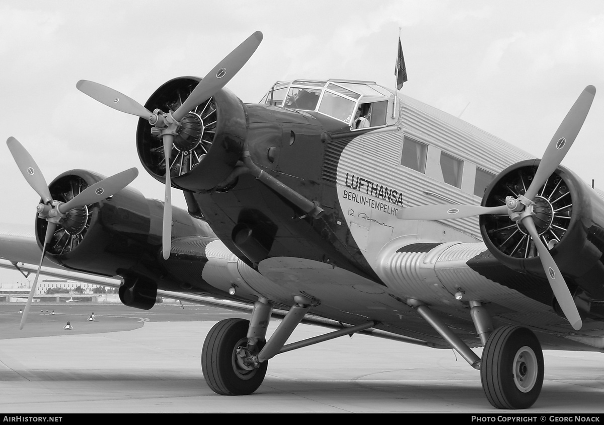 Aircraft Photo of D-CDLH / D-AQUI | Junkers Ju 52/3m g8e | Deutsche Luft Hansa | AirHistory.net #58892