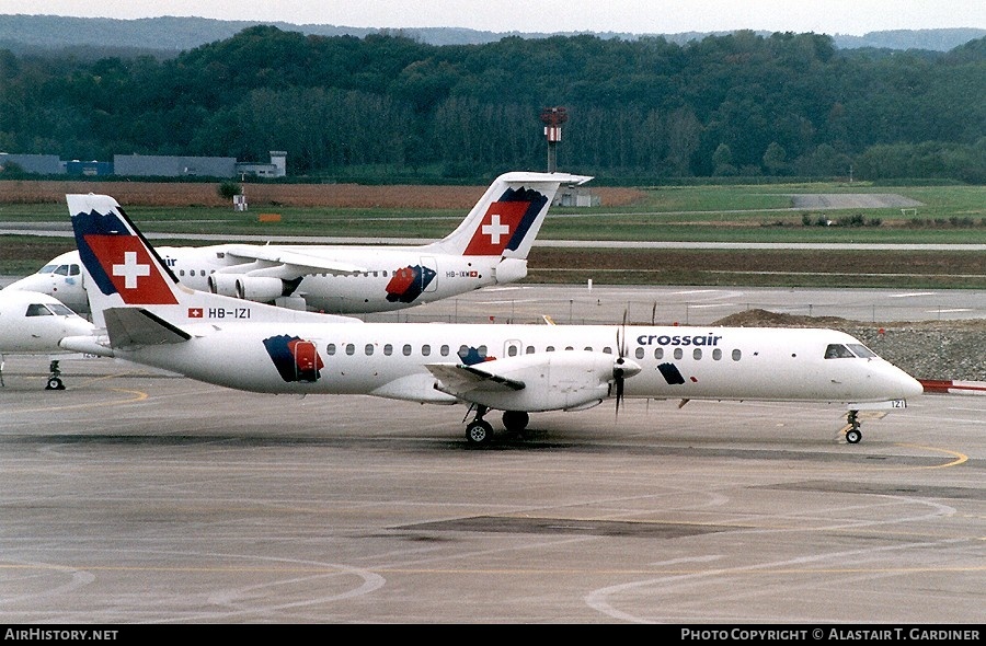 Aircraft Photo of HB-IZI | Saab 2000 | Crossair | AirHistory.net #58899