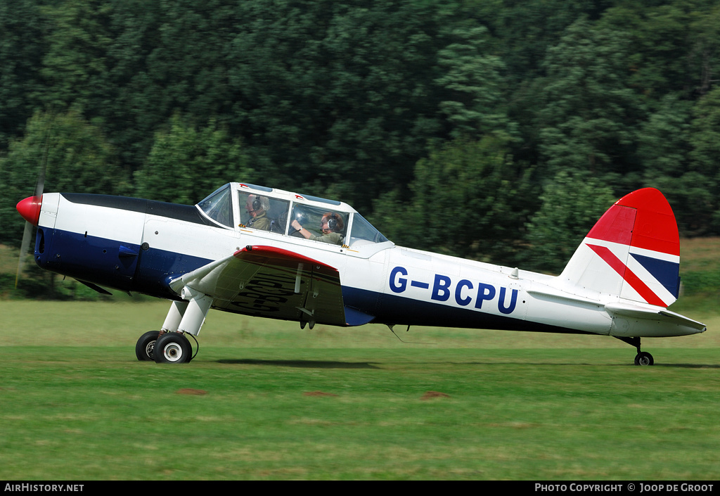 Aircraft Photo of G-BCPU | De Havilland DHC-1 Chipmunk Mk22 | AirHistory.net #58902