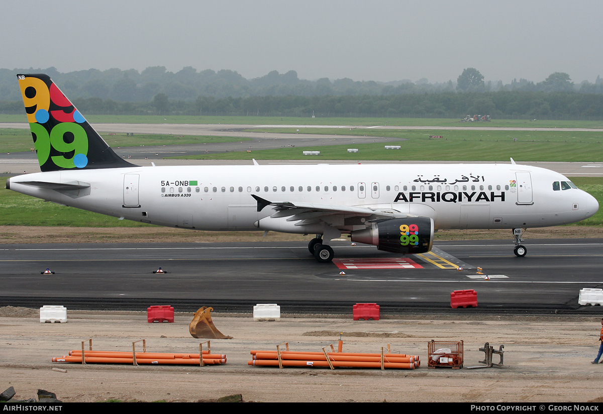 Aircraft Photo of 5A-ONB | Airbus A320-214 | Afriqiyah Airways | AirHistory.net #58907