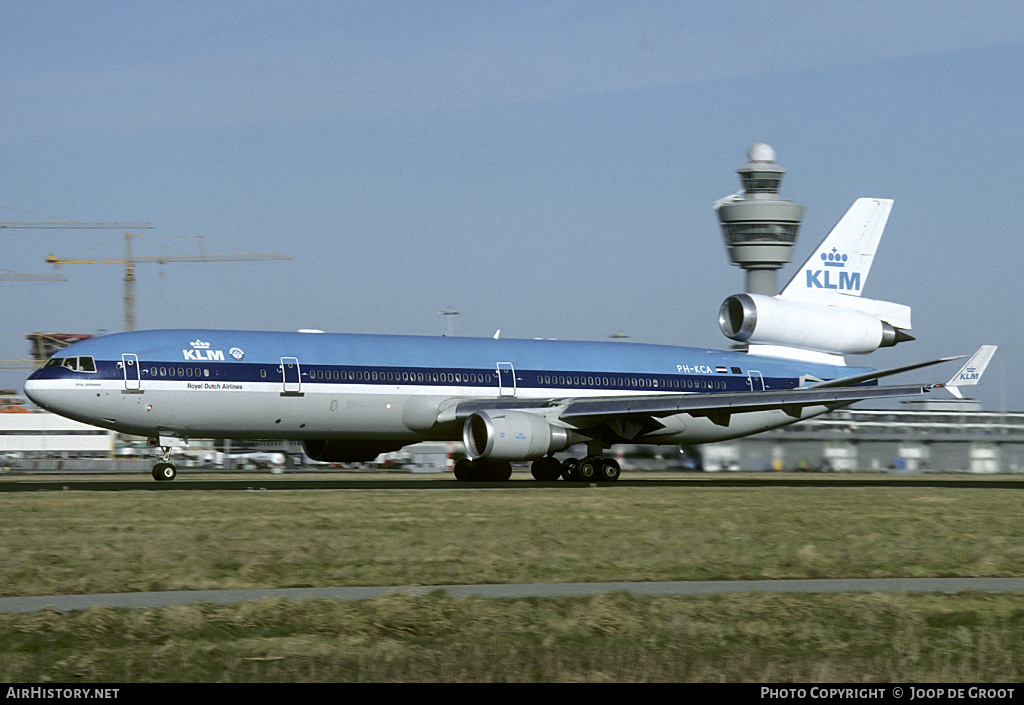 Aircraft Photo of PH-KCA | McDonnell Douglas MD-11 | KLM - Royal Dutch Airlines | AirHistory.net #58912