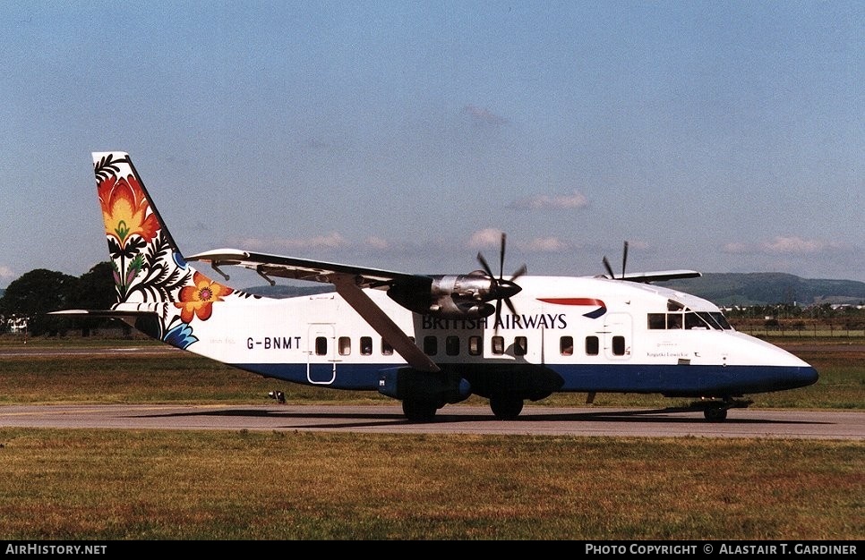 Aircraft Photo of G-BNMT | Short 360-100 | British Airways | AirHistory.net #58915