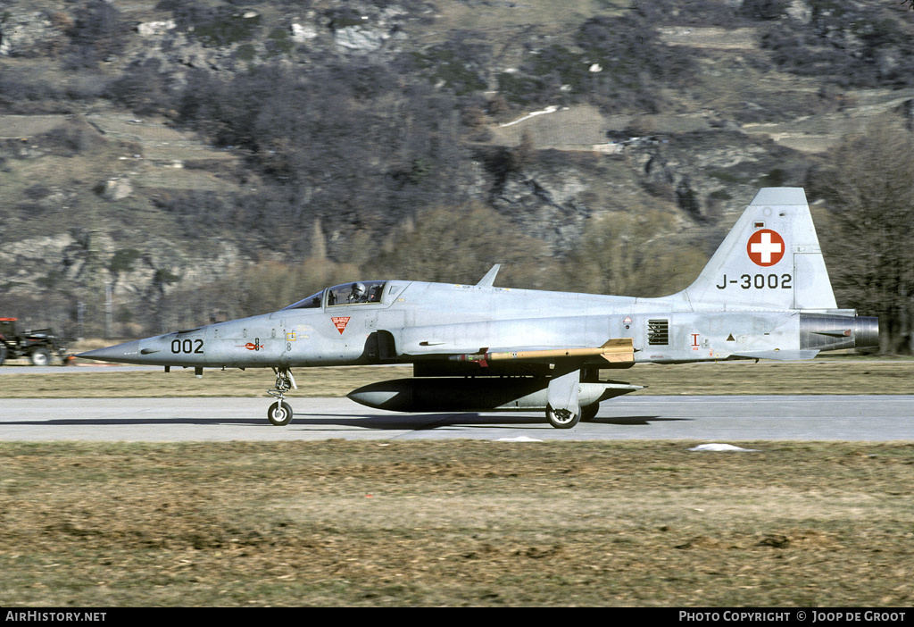 Aircraft Photo of J-3002 | Northrop F-5E Tiger II | Switzerland - Air Force | AirHistory.net #58916