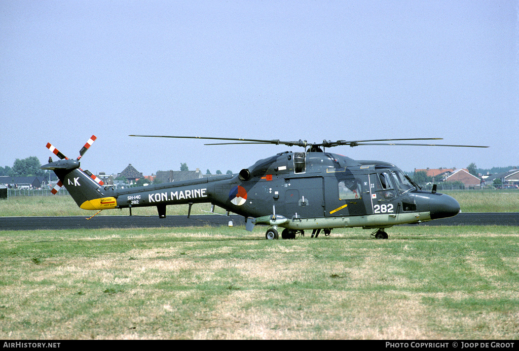 Aircraft Photo of 282 | Westland SH-14C Lynx Mk81 (WG-13) | Netherlands - Navy | AirHistory.net #58950