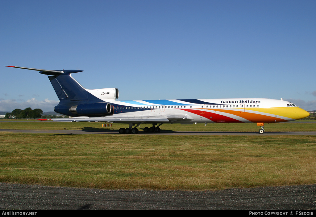 Aircraft Photo of LZ-HMI | Tupolev Tu-154M | Balkan Holidays Air - BH Air | AirHistory.net #58975