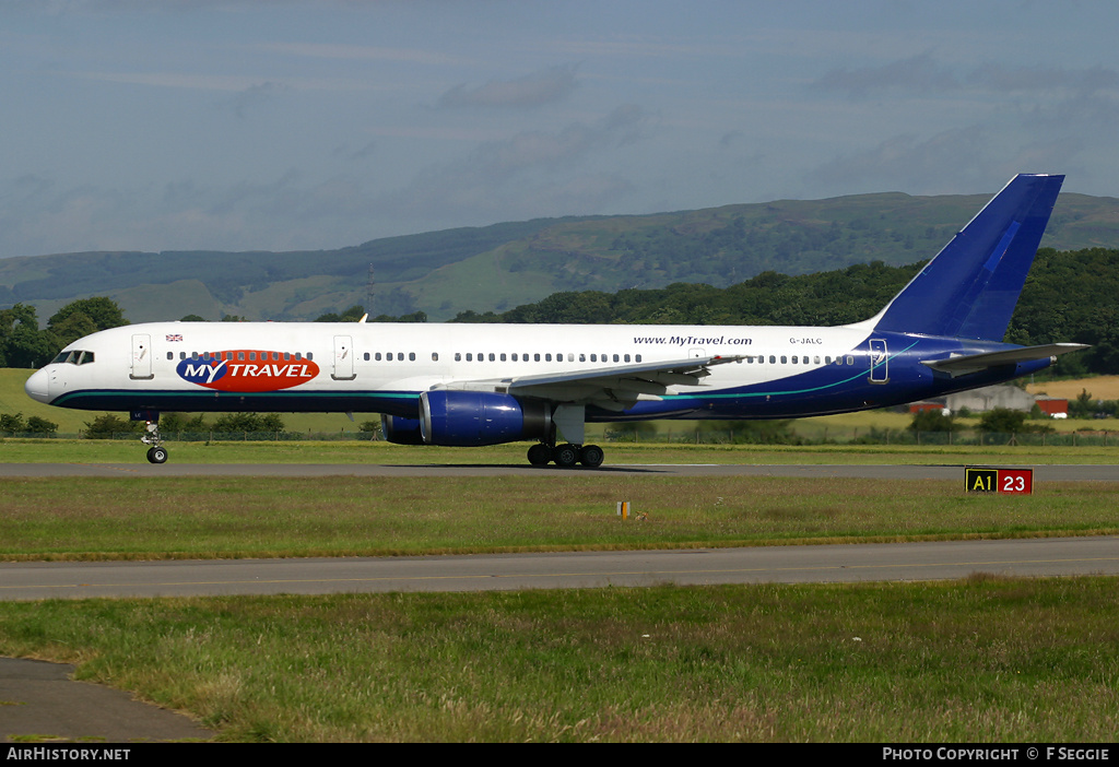Aircraft Photo of G-JALC | Boeing 757-225 | MyTravel Airways | AirHistory.net #58984