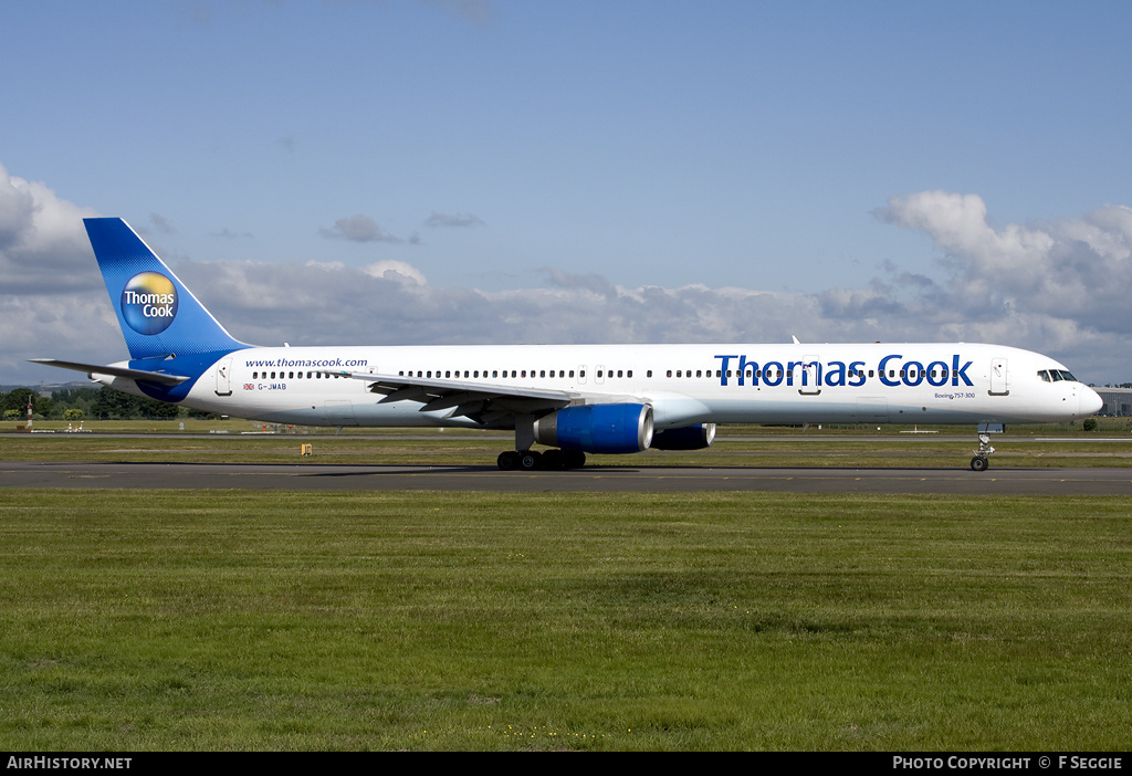 Aircraft Photo of G-JMAB | Boeing 757-3CQ | Thomas Cook Airlines | AirHistory.net #58985