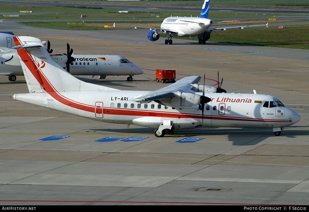 Aircraft Photo of LY-ARI | ATR ATR-42-300 | Air Lithuania | AirHistory.net #58986