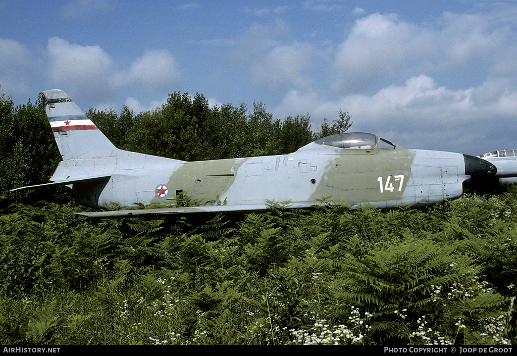 Aircraft Photo of 14307 | North American IF-86D Sabre | Yugoslavia - Air Force | AirHistory.net #58987