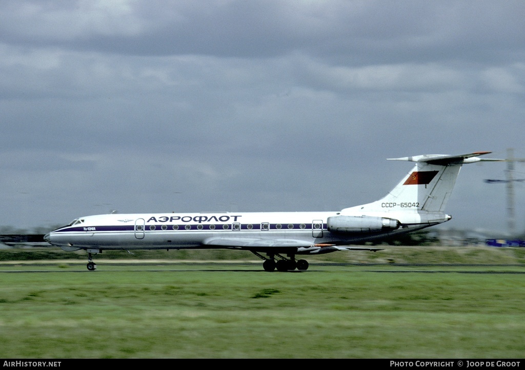 Aircraft Photo of CCCP-65042 | Tupolev Tu-134A | Aeroflot | AirHistory.net #59002