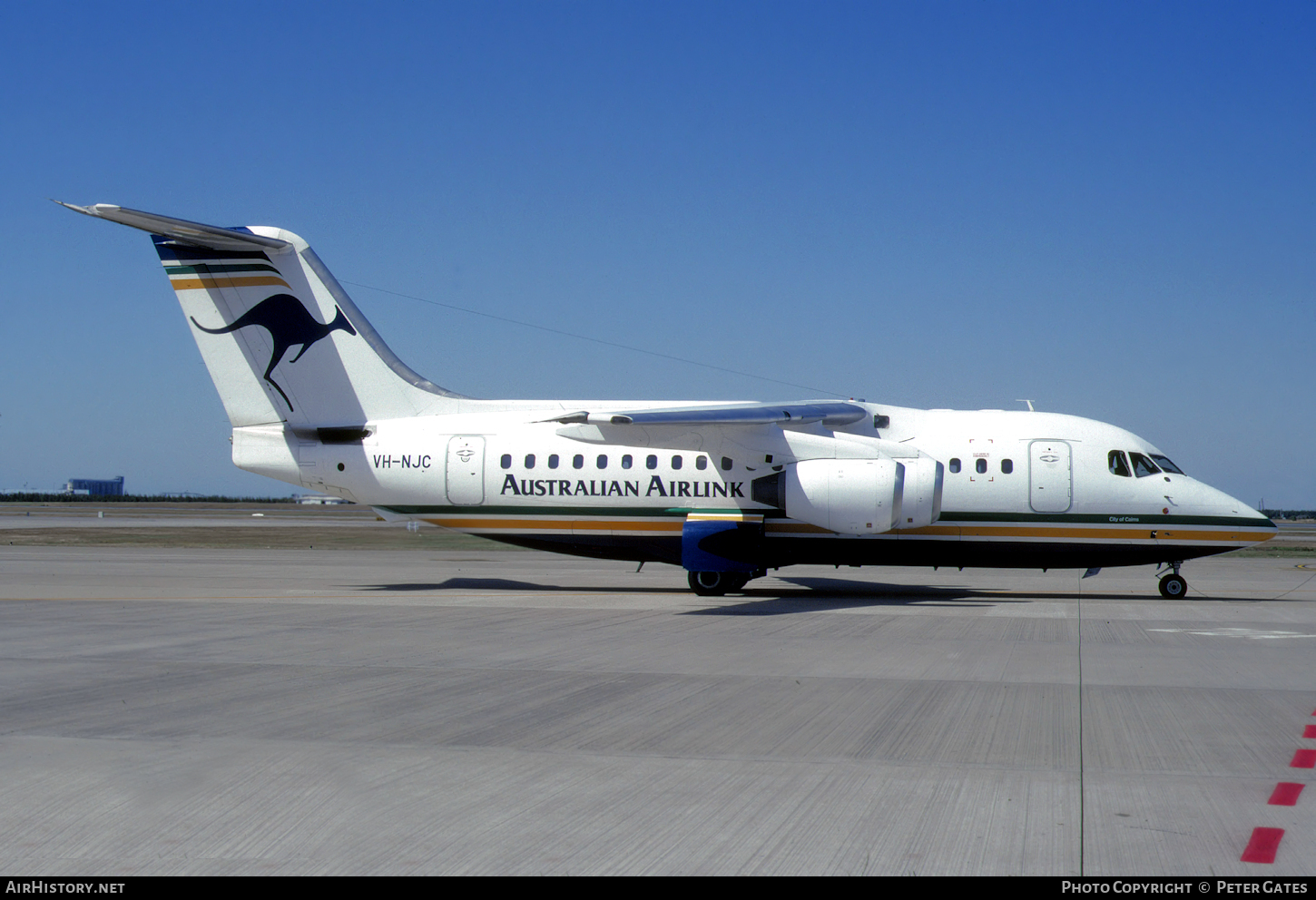 Aircraft Photo of VH-NJC | British Aerospace BAe-146-100A | Australian Airlink | AirHistory.net #59018