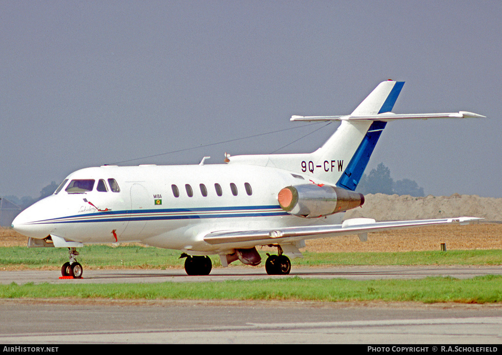 Aircraft Photo of 9Q-CFW | Hawker Siddeley HS-125-600B | MIBA | AirHistory.net #59030