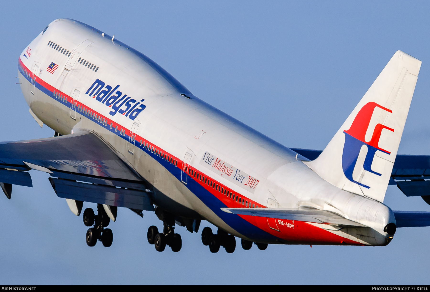 Aircraft Photo of 9M-MPF | Boeing 747-4H6 | Malaysia Airlines | AirHistory.net #59031