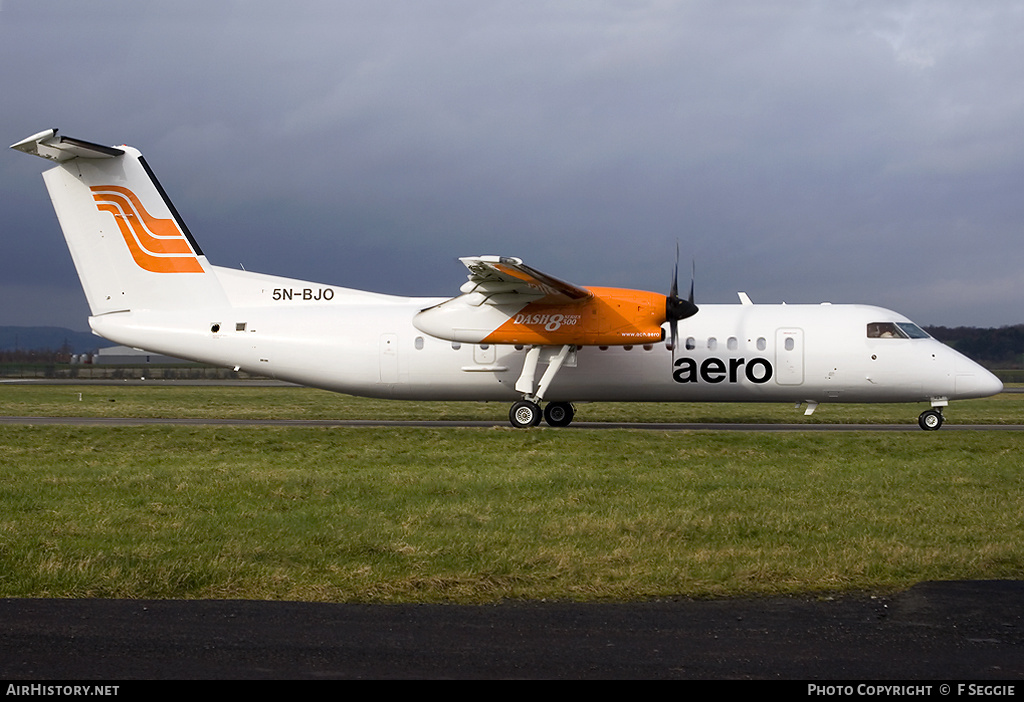 Aircraft Photo of 5N-BJO | Bombardier DHC-8-311Q Dash 8 | AeroContractors of Nigeria | AirHistory.net #59032