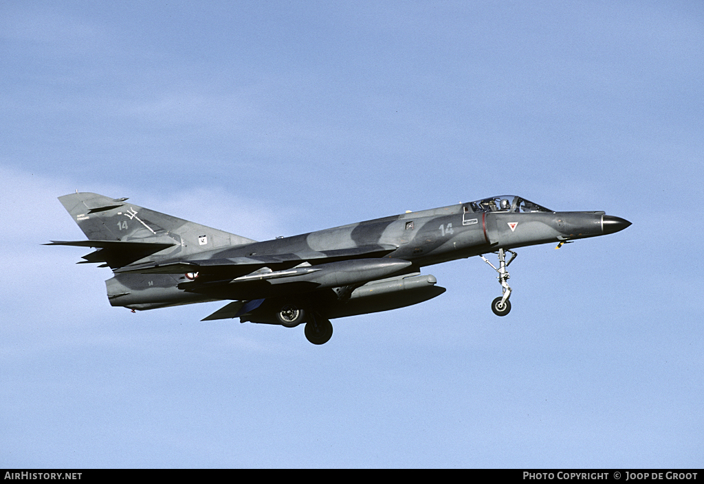 Aircraft Photo of 14 | Dassault Super Etendard | France - Navy | AirHistory.net #59040