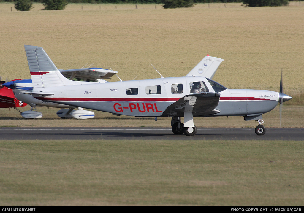 Aircraft Photo of G-PURL | Piper PA-32R-301 Saratoga II HP | AirHistory.net #59044