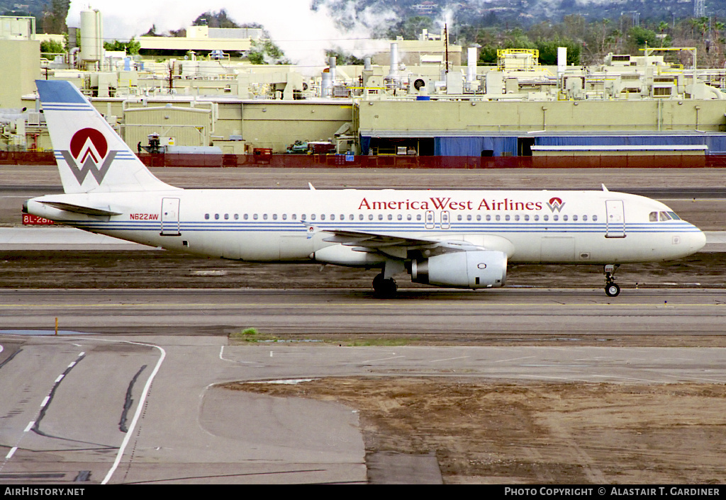 Aircraft Photo of N622AW | Airbus A320-231 | America West Airlines | AirHistory.net #59050