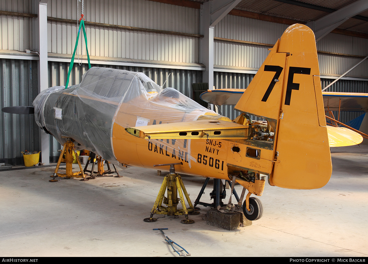 Aircraft Photo of G-CHIA / 85061 | North American SNJ-5 Texan | USA - Navy | AirHistory.net #59057