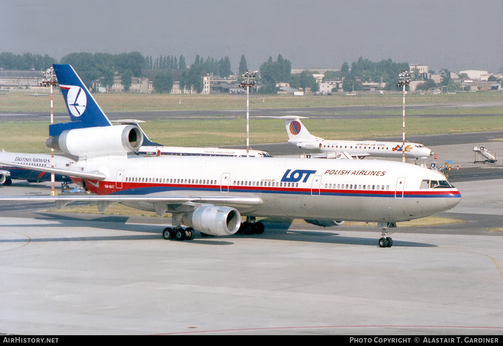 Aircraft Photo of 9M-MAT | McDonnell Douglas DC-10-30 | LOT Polish Airlines - Polskie Linie Lotnicze | AirHistory.net #59073