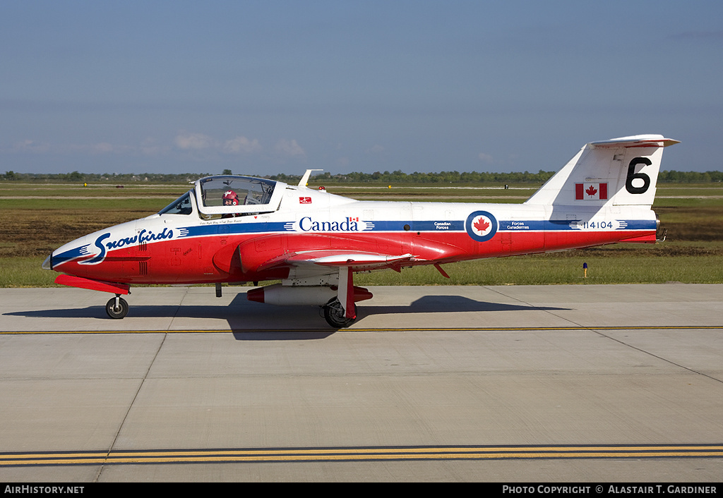 Aircraft Photo of 114104 | Canadair CT-114 Tutor (CL-41A) | Canada - Air Force | AirHistory.net #59076