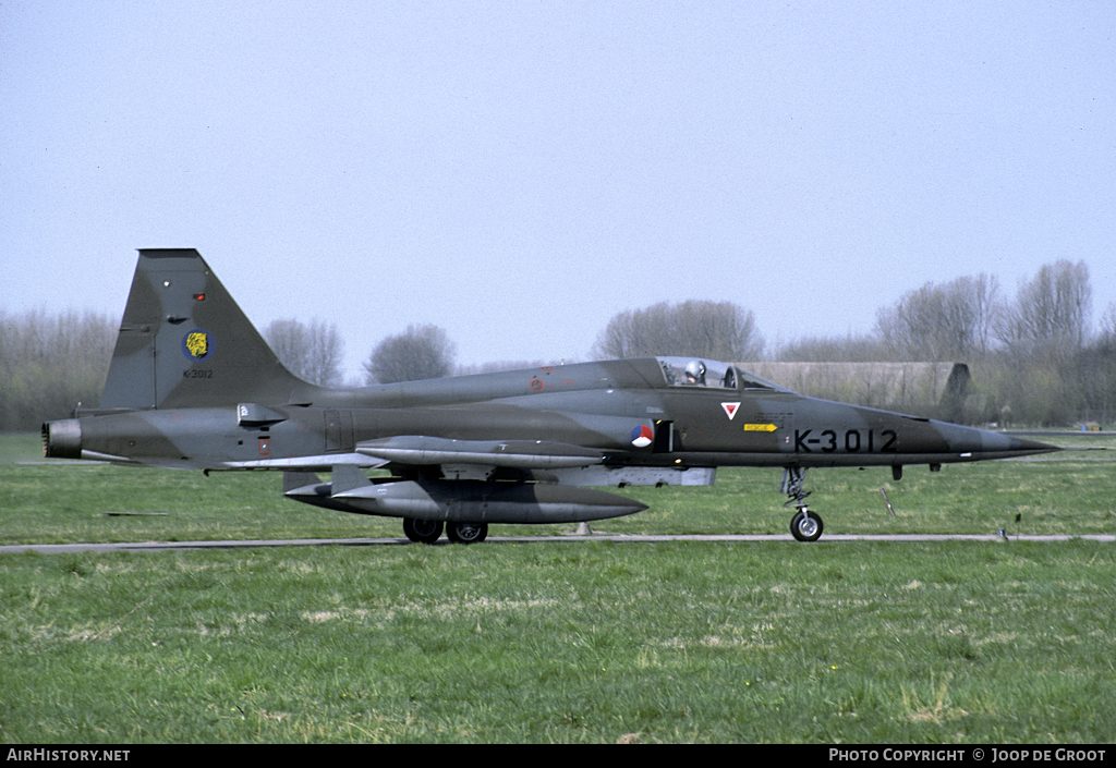 Aircraft Photo of K-3012 | Canadair NF-5A | Netherlands - Air Force | AirHistory.net #59080