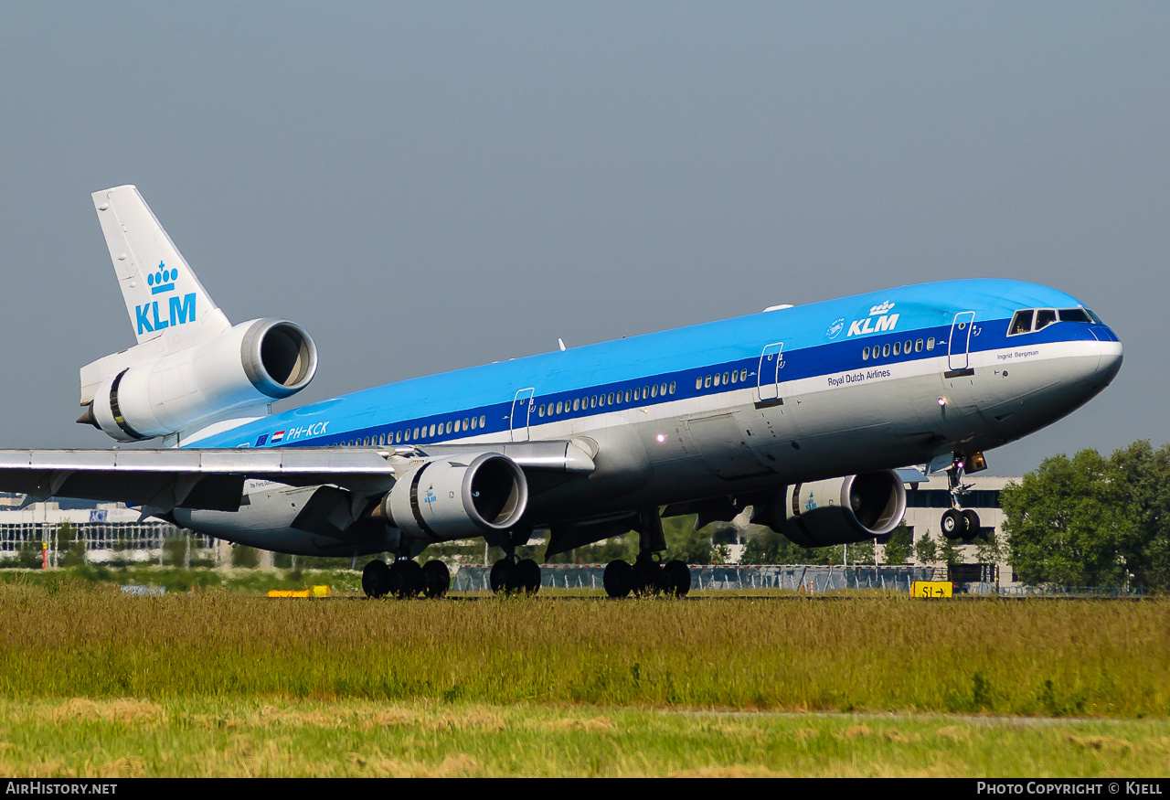 Aircraft Photo of PH-KCK | McDonnell Douglas MD-11 | KLM - Royal Dutch Airlines | AirHistory.net #59086