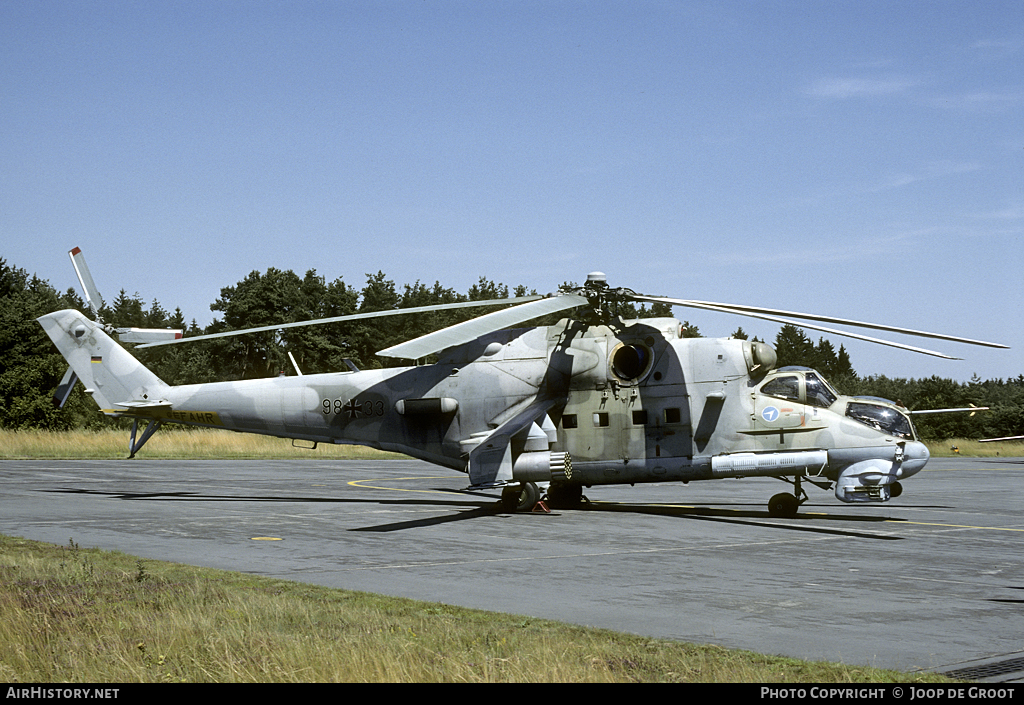 Aircraft Photo of 9833 | Mil Mi-24P | Germany - Air Force | AirHistory.net #59087