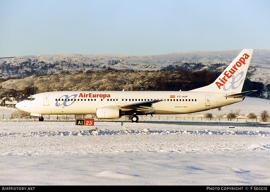 Aircraft Photo of EC-HJP | Boeing 737-85P | Air Europa | AirHistory.net #59094