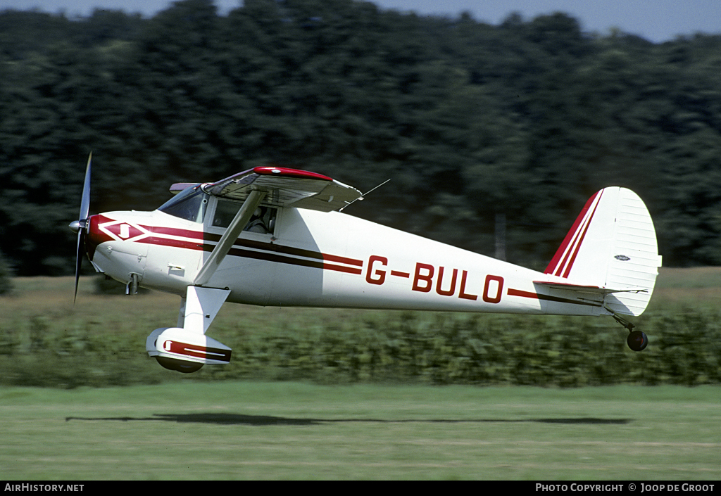 Aircraft Photo of G-BULO | Luscombe 8A Silvaire | AirHistory.net #59110